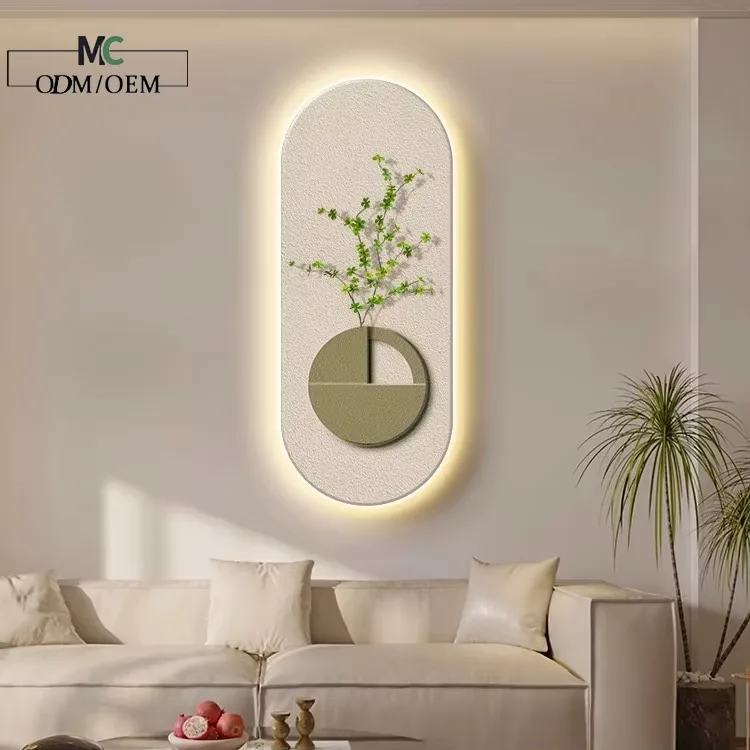 Factory Direct Butterfly Hydroponic Plants Sandstone Art Decorative Painting Corridor Background Wall Wall Murals
