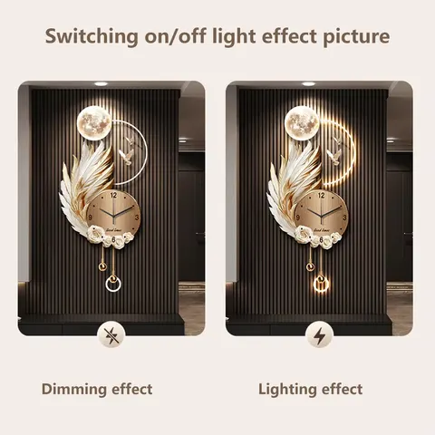 Factory Direct Sales Feathers Acrylic LED Light Painting UV Engraving Art Home Decor Painting