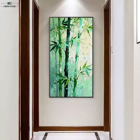 Factory Direct Sales Forest Trees Living Room Murals Home Decoration Paintings Crystal Porcelain Paintings