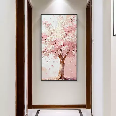 植物 单幅 装饰画 现代简约 客厅背景墙挂画 晶瓷画