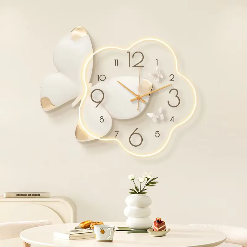 Factory Direct Sales Modern Painting Acrylic LED Painting Sofa Background Wall Led Decor Painting Flower Painting