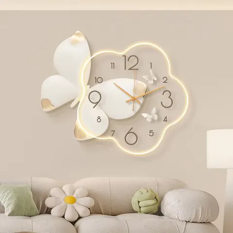 Factory Direct Sales Modern Painting Acrylic LED Painting Sofa Background Wall Led Decor Painting Flower Painting
