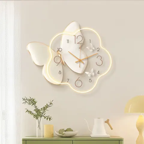 Factory Direct Sales Modern Painting Acrylic LED Painting Sofa Background Wall Led Decor Painting Flower Painting