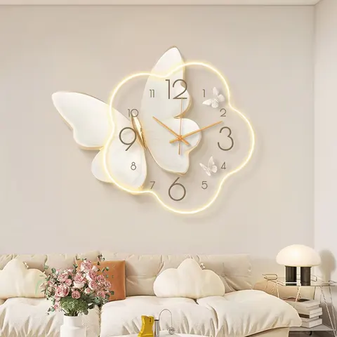 Factory Direct Sales Modern Painting Acrylic LED Painting Sofa Background Wall Led Decor Painting Flower Painting