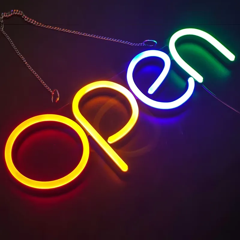 Factory Direct Sales (OPEN) Neon Shop Business Door Before Hair Light Brand Acrylic Led Painting Modeling Atmosphere Lights