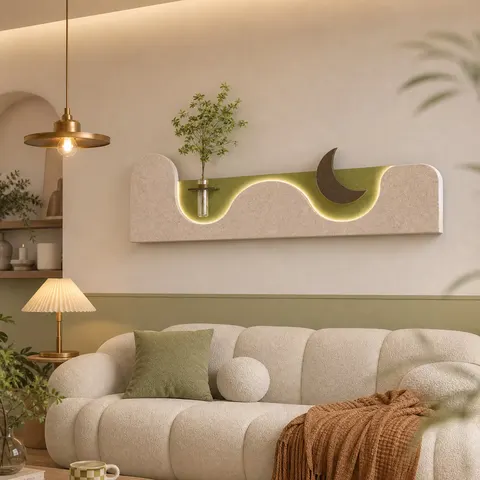 Factory Direct Sales Sandstone Hydroponics Green Plants Art Home Decor Painting Sofa Background Wall Painting
