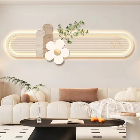 Factory Direct Sales UV Precision Engraved Acrylic LED Painting Sofa Background Wall Art Home Decor Paintings