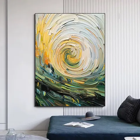 Factory Direct Selling Entrance Hall Art Home Decor Painting Living Room Background Wall Mural Painting
