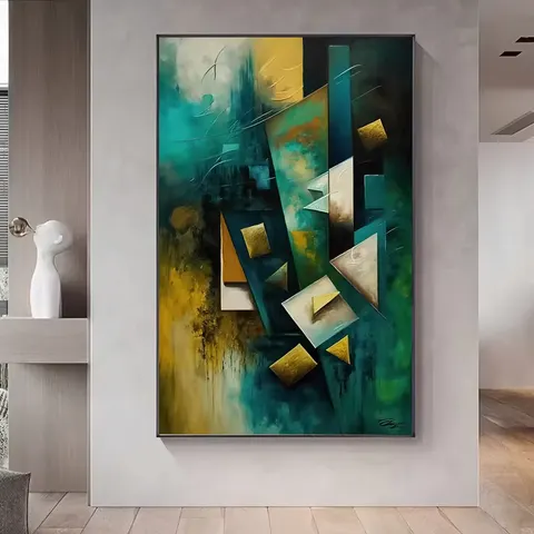 Factory Price Blue Marble Photo Print Modern Paintings Canvas Wall Art Home Decor Painting