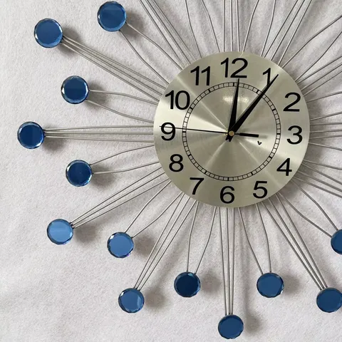 Factory Wholesale Creativity Ironwork Metal Wall Clock Living Room Home Furnishings Art Decoration Artwork Pendants
