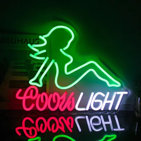 Factory Wholesale Customization Bar Neon Lights Art Decor USB Acrylic LED Painting