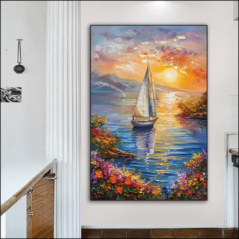 抽象 单幅 装饰画 现代简约 客厅背景墙挂画