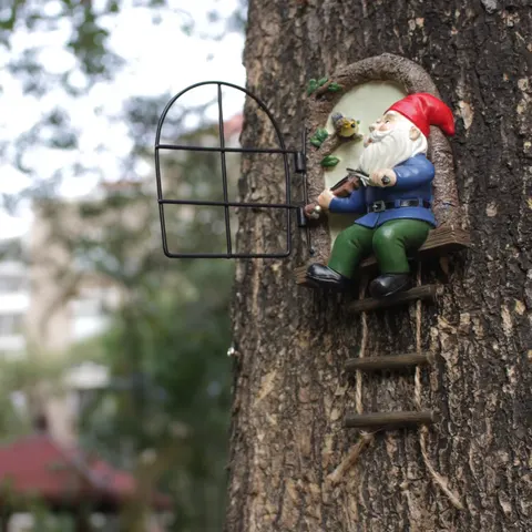 Factory Wholesale Customization Resin Figurine of the Piano-playing Dwarf Home and Garden Art Decoration Items