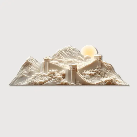 抽象 单幅 装饰画 现代简约 客厅背景墙挂画 LED带灯画