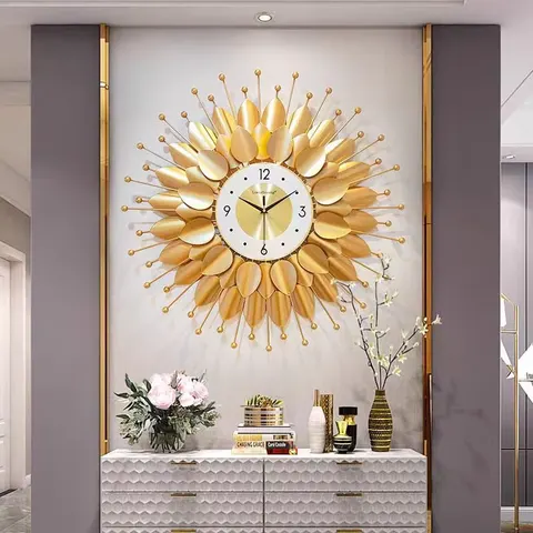 挂钟组合 单幅 装饰画 欧式 客厅背景墙挂画 挂钟