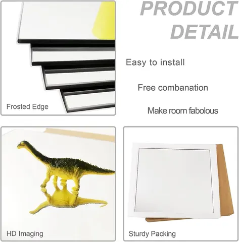 Glass Fulllength Wall and Bedroom Mirror Brick Home Gym Mirror Wall Splicing Bathroom and Room Mirror