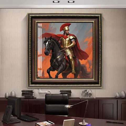 Great History General Character Art Decor Painting Living Room Background Crystal Painting