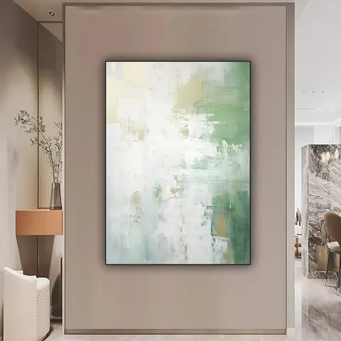 抽象 单幅 装饰画 北欧风 卧室背景墙挂画 晶瓷画