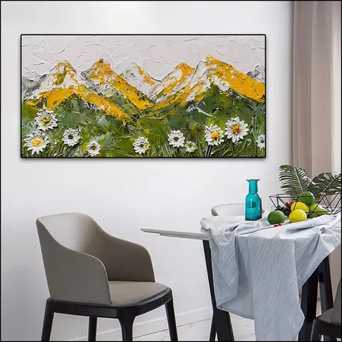 Healing Department Small Fresh Jinshan Porch Decorative Painting Home Decor Painting and Wall Art Other Paintings