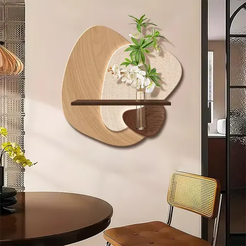 植物 单幅 装饰画 现代简约 玄关背景墙挂画 砂岩浮雕