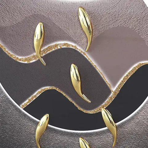 Hot Selling 2026 Factory Direct Sale Wholesale Mural Vestibule Crystal Porcelain in Kind Painting Wall Art Home Decor