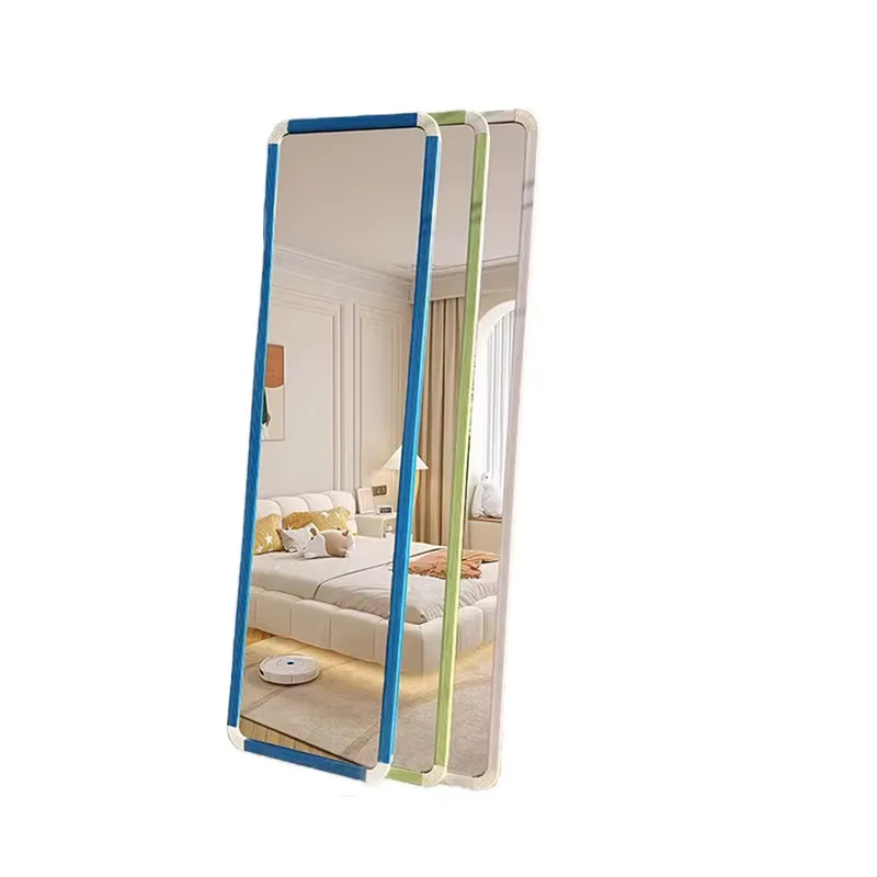 Hot Selling Internet Celebrity Simple Full Body Floor Mirror Student Dormitory Clothing Store Rental House Dressing Room Mirror