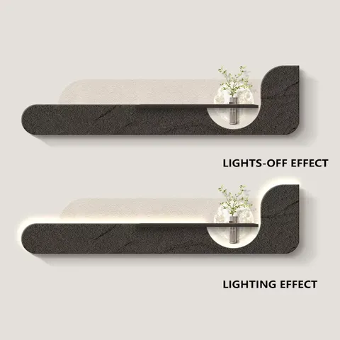 Hydroponic Green Plants Sandstone LED Painting Living Room Sofa Background Wall Art Home Decor Paintings
