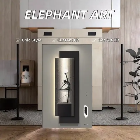 Indian Elephant God Art Deco Portrait MDF Wall Art Painting Decorative Prints Living Room Home Decor