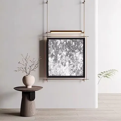 Ironwork Retro Elegance Wall Painting Hotel Living Room Entrance Hall Background Wall Art Decor Painting