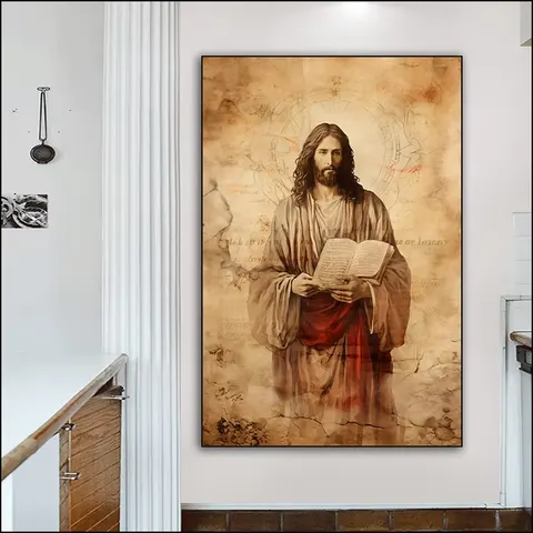 人物 单幅 装饰画 现代简约 客厅背景墙挂画 LED带灯画