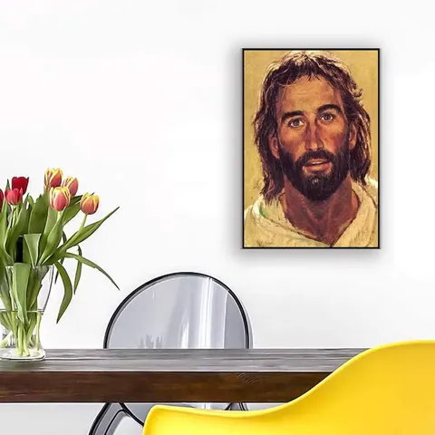 Jesus Poster Home Decor Wall Christ Painting God Crystal Painting  Art Decor