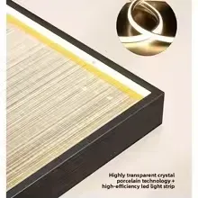 LED Angel Wing Feather Diamond Wall Art, Aluminum Alloy Frame Crystal Inlaid Glowing Decor Painting For Living Room Home