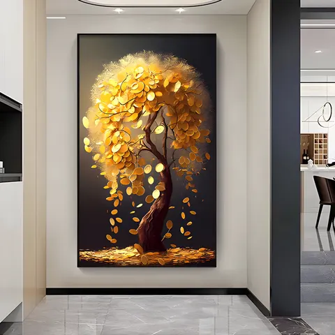 抽象 单幅 装饰画 轻奢风 玄关背景墙挂画 晶瓷画