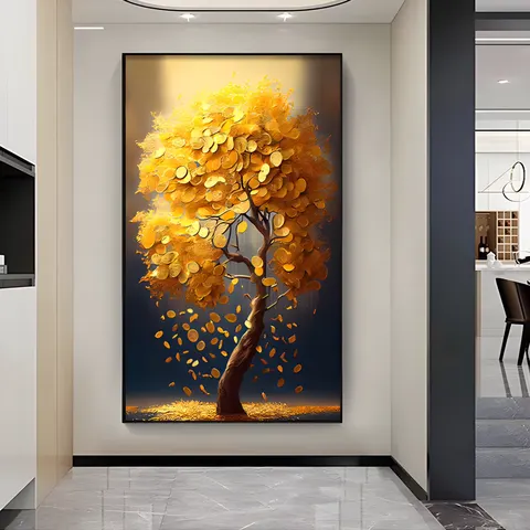 抽象 单幅 装饰画 轻奢风 玄关背景墙挂画 晶瓷画