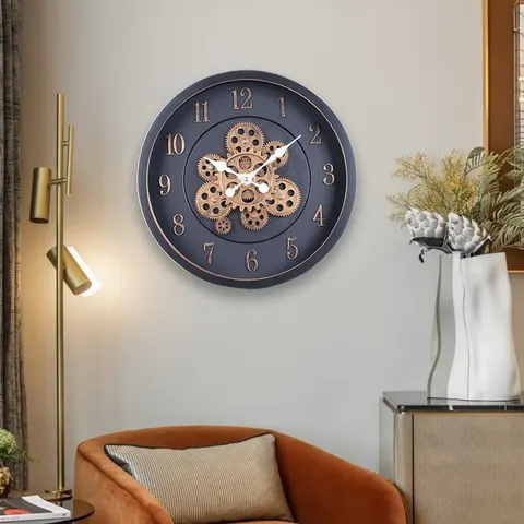 Light Luxury Simple Creative Living Room Bedroom Modern Clock Decorative Painting Home Decor Wall Clock