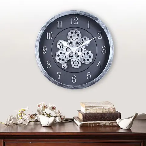 Light Luxury Simple Creative Living Room Bedroom Modern Clock Decorative Painting Home Decor Wall Clock