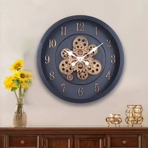 Light Luxury Simple Creative Living Room Bedroom Modern Clock Decorative Painting Home Decor Wall Clock