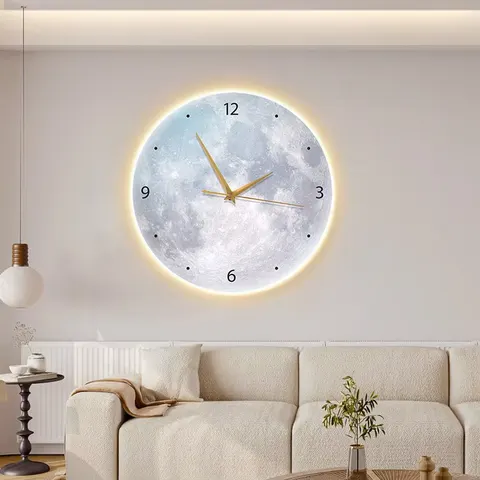 抽象 单幅 装饰画 现代简约 客厅背景墙挂画 LED带灯画