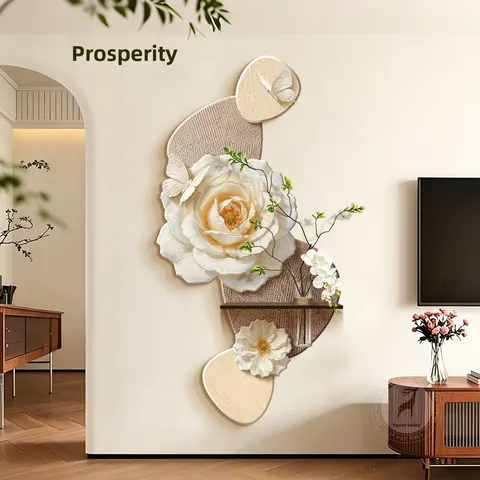Living Room Background Wall Sandstone Art Home Decoration Paintings Corridor Background Wall LED Display