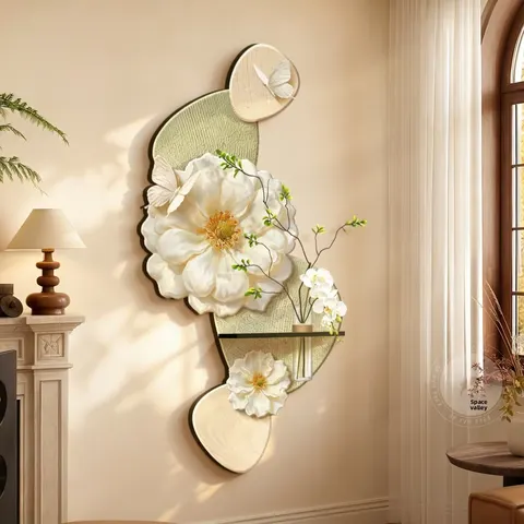 Living Room Background Wall Sandstone Art Home Decoration Paintings Corridor Background Wall LED Display