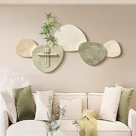 Living Room Sofa Background Wall Art Home Decor Paintings Hydroponic Green Plants Sandstone Hanging Painting