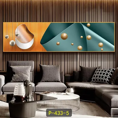 Luxury Living Room Bedroom Decoration Sofa Background Wall Abstract Art Decor Crystal Porcelain Painting