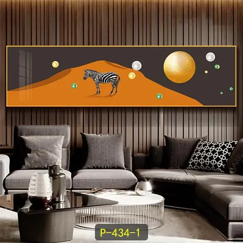 Luxury Living Room Bedroom Decoration Sofa Background Wall Abstract Art Decor Crystal Porcelain Painting