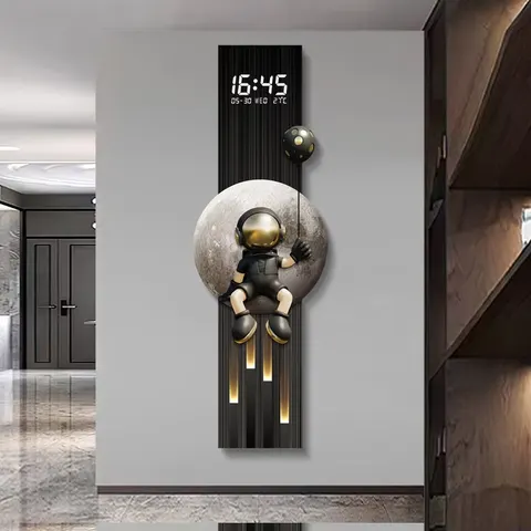 Luxury Violent Bear Entrance Hall Art Decor Painting Corridor Electronic Screen Wall Painting