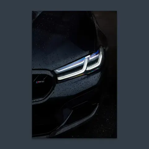 Manufacturer's Wholesale Creativity Luxury Car Acrylic LED Paintings E-sports Room Wall Decor Neon Lights Mural Painting