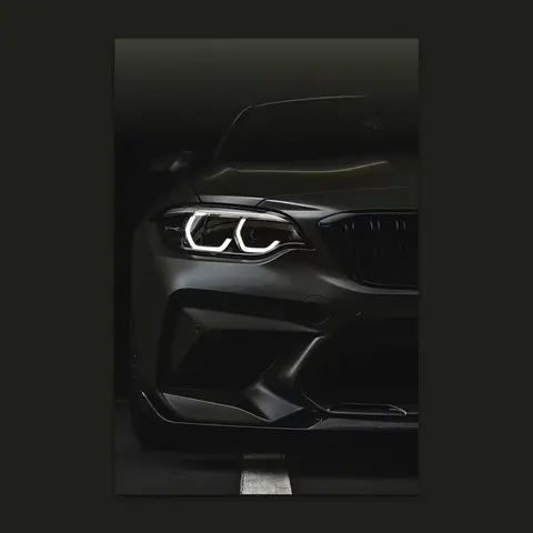 Manufacturer's Wholesale Creativity Luxury Car Acrylic LED Paintings E-sports Room Wall Decor Neon Lights Mural Painting