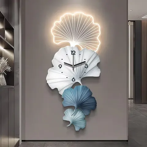 植物 单幅 装饰画 现代简约 客厅背景墙挂画 LED带灯画
