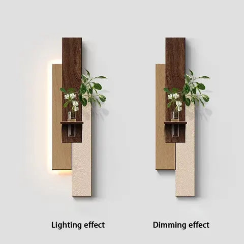 Minimalism Black and White Entrance Hall Art Home Decor Painting Sandstone Texture Hydroponic Plants Wall Painting