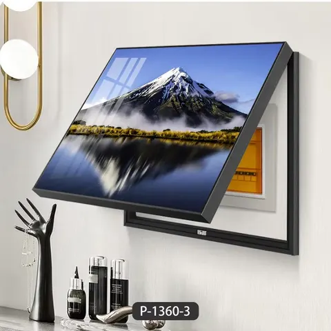 Modern Electrical Box Cover Mural Living Room Main Switch Blocks Crystal Painting Wall Art Home Decor Paintings