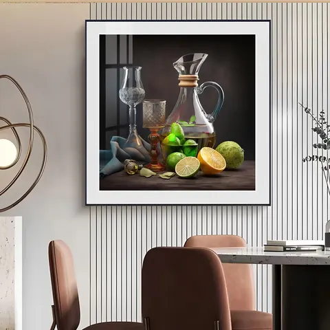 Modern Home Decoration Crystal Wall Art Decor Painting Diamond Mural Crystal Porcelain Painting Living Room Home Products